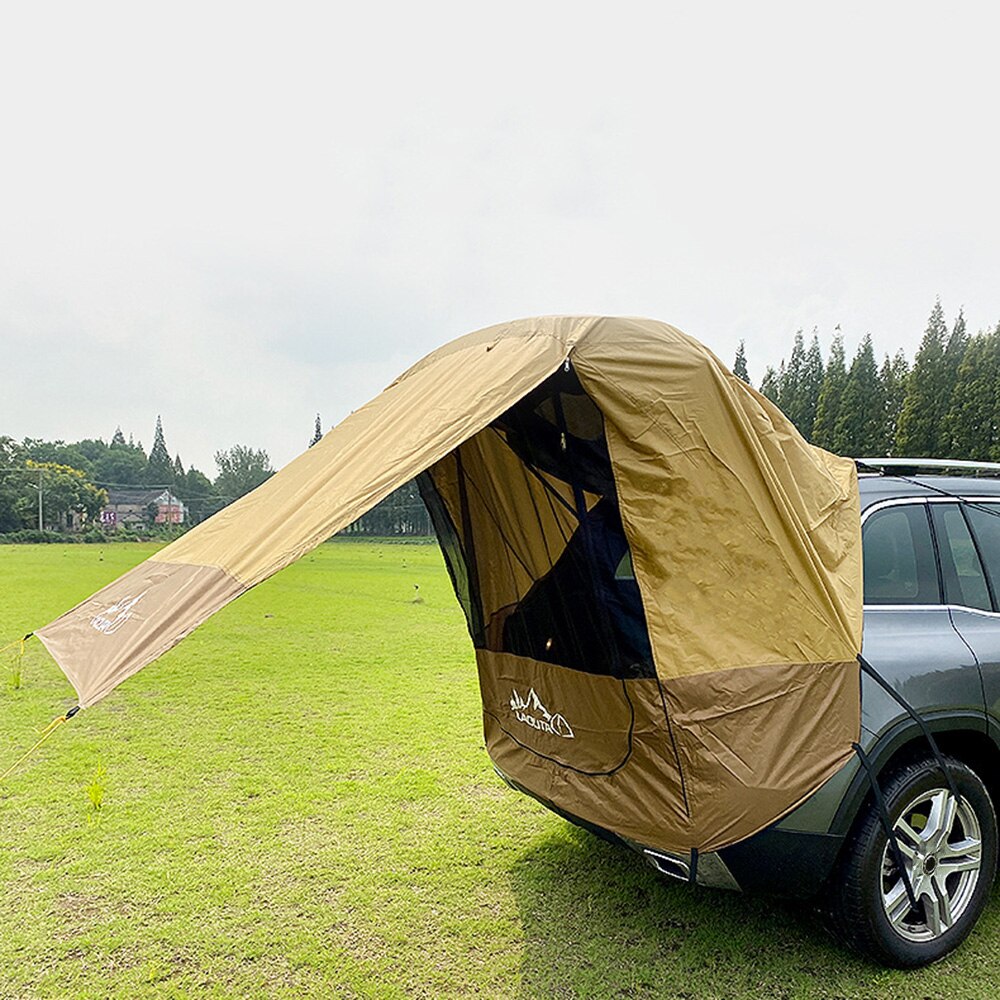 Cheap Goat Tents Toldo para coche al aire libre, refugio solar, toldo plegable para acampar, carpa ultraligera para coche, acampar, viajar, actividades familiares al aire libre Tents 